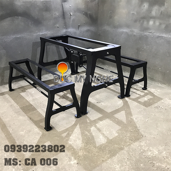 Bàn ăn cafe cổ điển chữ A tăng đơ CA 006